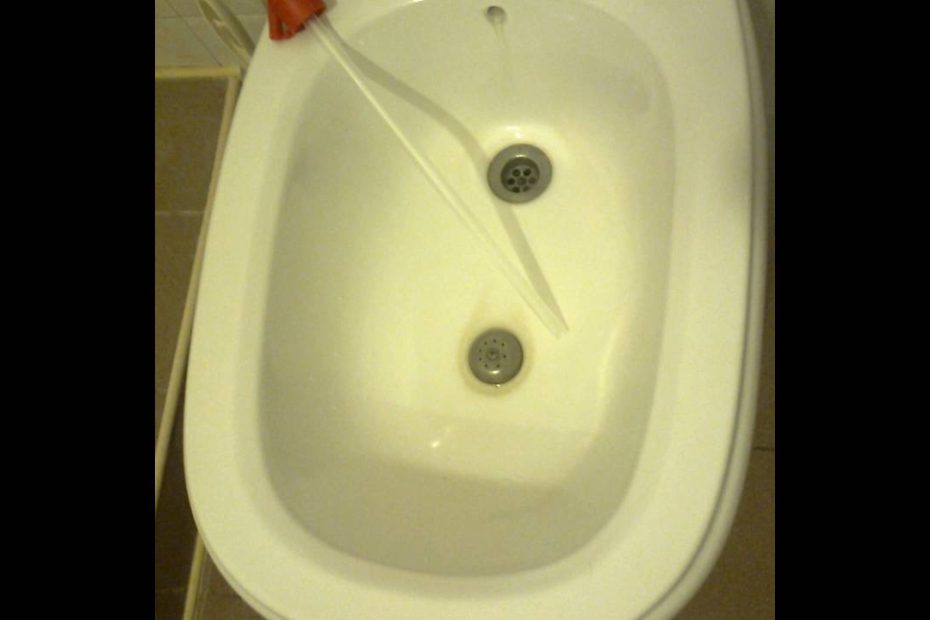 atasco en bidé causas y solución