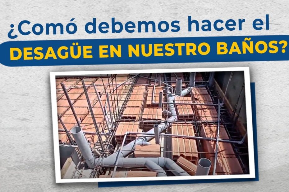 buenas prácticas en redes de desagüe